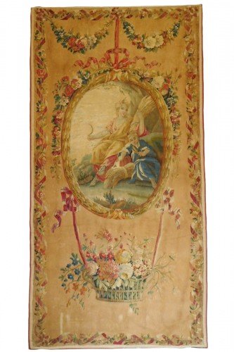 Tapisserie d'Aubusson d'époque Louis XVI - Cérès, allégorie de l'été