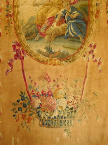 Tapestry & Carpet  - 18th century Aubusson tapestry - Ceres, allegory of summer