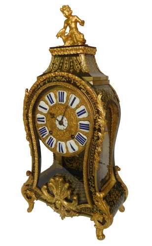 Regence marquetry cartel clock, Ledoux - Paris, 18th century circa 1730