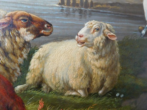 Antiquités - Cavalier dans un paysage - Abraham Bruiningh van Worell vers 1820-1830