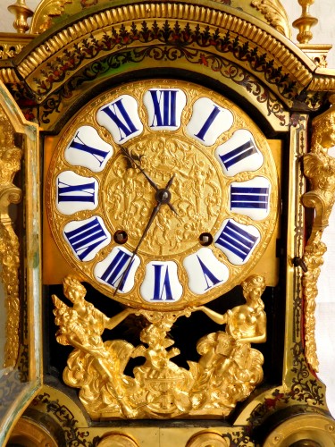 Louis XIV Boulle marquetry clock - Louis XIV