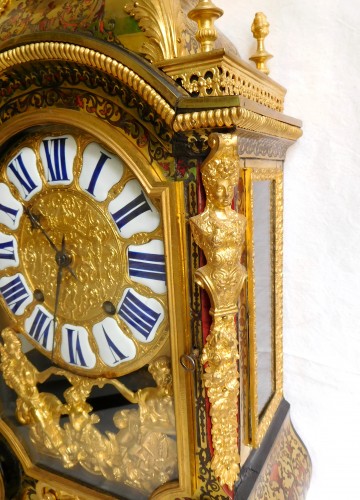 Antiquités - Louis XIV Boulle marquetry clock