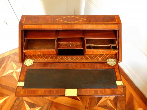 Transition - 18th century Writing desk, stamped Topino