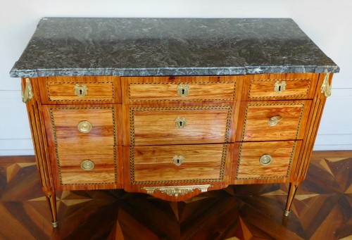 18th century -  Louis XVI commode stamped Jacques Bircklé