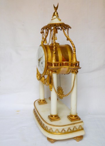 18th Century So-called A La Turque Clock By Furet - Louis XVI Period - 