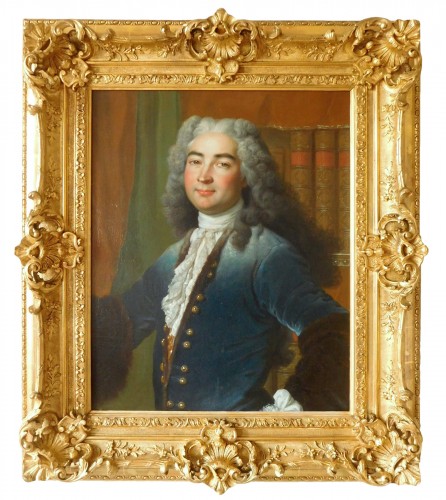 18th Century French School, Portrait Of An Aristocrat