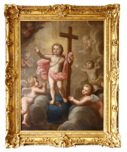 L'enfant Jésus en gloire  - Pierre Staron 1711 