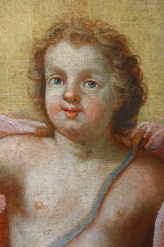 XVIIIe siècle - L'enfant Jésus en gloire  - Pierre Staron 1711 
