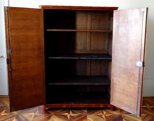 18th century - Large Louis XV Wardrobe by Claude Charles Saunier 