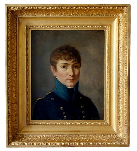 Portrait d'un lycéen sous l'Empire - Ecole française du début 19e siècle