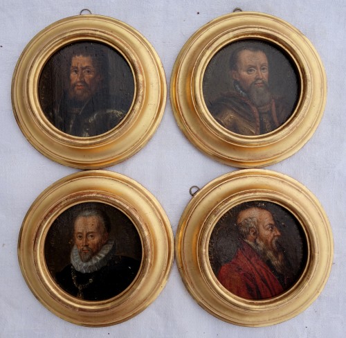 Galerie de 28 miniatures de personnages de l'histoire de France 17e siècle - Louis XIII