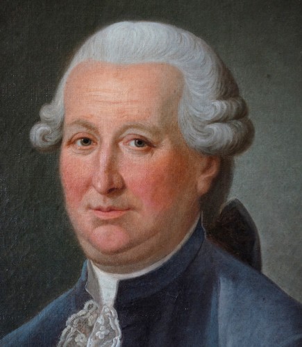 Portrait de Louis Béra Comte de Latran - Ecole française du 18e siècle - GSLR Antiques