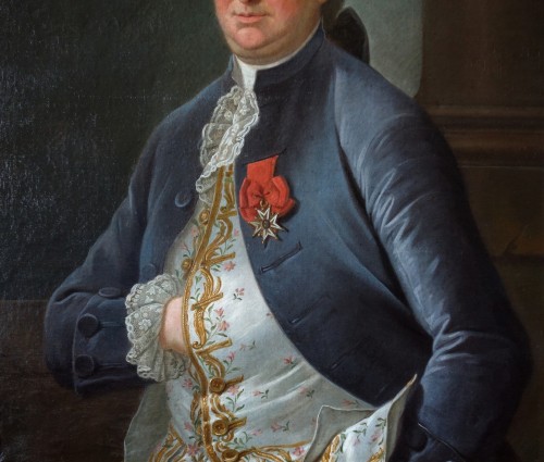 Portrait de Louis Béra Comte de Latran - Ecole française du 18e siècle - Louis XVI