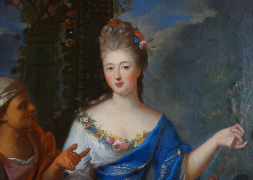 Portrait de la Princesse de Conti, attribué à Pierre Gobert - GSLR Antiques