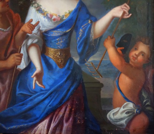 Antiquités - Portrait de la Princesse de Conti, attribué à Pierre Gobert