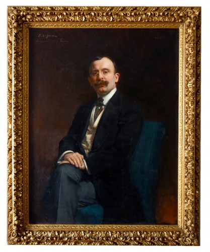 Jean Syndon Faurie (1869-1937) - Autoportrait du peintre