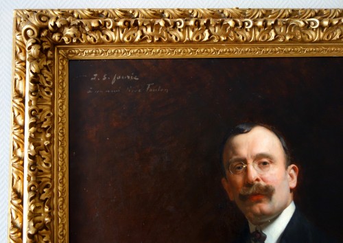 Art nouveau - Jean Syndon Faurie (1869-1937) - Autoportrait du peintre