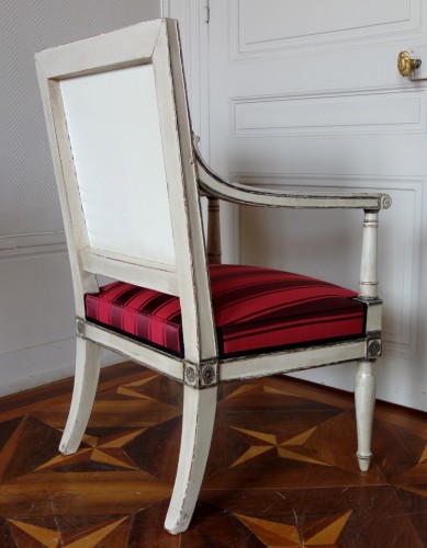 2 Empire Armchairs Coming From The Tuileries And Fontainebleau Palaces - 