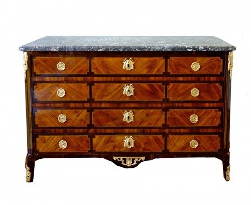 arge Louis XVI Commode  stamped Pierre Antoine Veaux