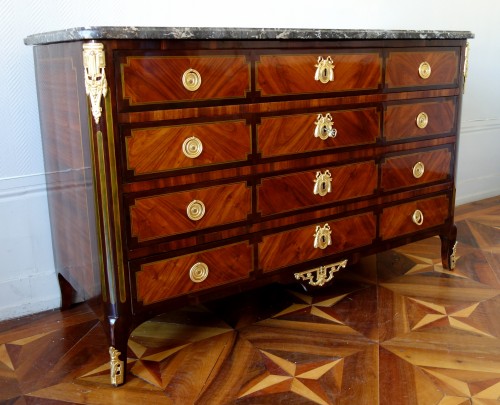 arge Louis XVI Commode  stamped Pierre Antoine Veaux - 