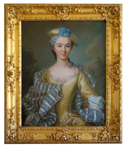 Portrait de dame - Ecole française du 18e siècle, entourage de Nattier