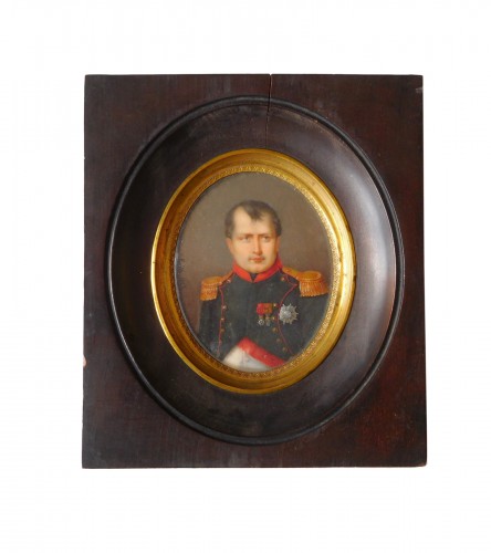 Napoléon Ier, Portrait miniature séditieux par François Loritz - 1825