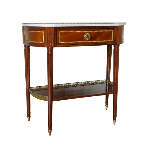 Small Louis XVI Directoire Mahogany Console, late 18th century