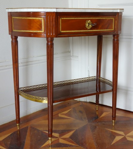 Furniture  - Small Louis XVI Directoire Mahogany Console, late 18th century
