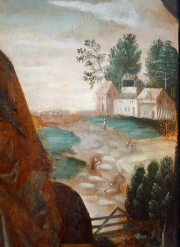 Renaissance - La fuite en Egypte - Ecole Hollandaise du 16e siècle