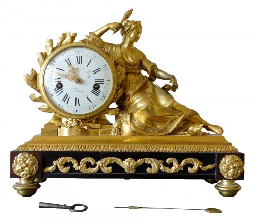 Lepaute Horloger Du Roi - Pendule à la grecque d'époque Louis XV