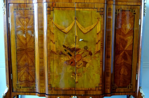 Transition marquetry Buffet attributed to Charles Topino - Transition