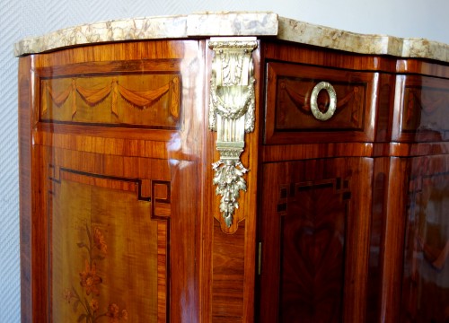 Antiquités - Transition marquetry Buffet attributed to Charles Topino