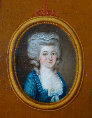 XVIIIe siècle - Portrait de Joseph Melchior Marquis de Lestang-Parade - Ecole française du 18e siècle