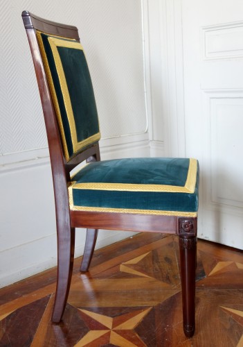 Chaise Empire provenant des palais de Compiegne et de l'Elysée - GSLR Antiques