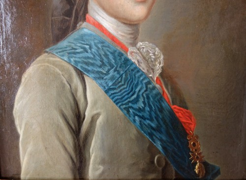 XVIIIe siècle - Le Dauphin et la Dauphine de France - Paire de portraits circa 1770