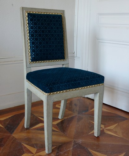 Antiquités - Jacob Frères, Tuileries Palace: Pair Of Consulate Period Chairs