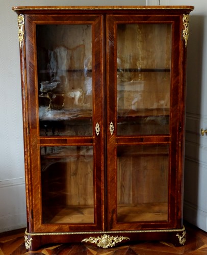 Louis XV bookcase - stamped François Garnier - 