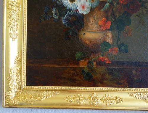 Antiquités - Early 19th century French school, follower of van Spaendonck - bouquet of flowers