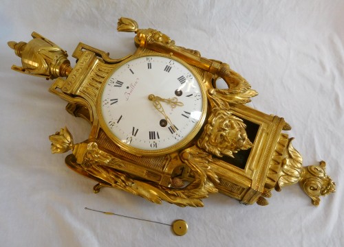 Louis XV cartel by Baillon from a model of Delafosse - Horology Style Louis XV
