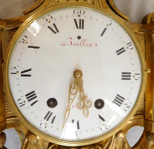 Louis XV cartel by Baillon from a model of Delafosse - 