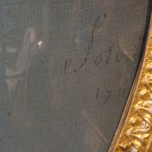 Tableaux et dessins  - Soldini Luigi Domenico (1715 - 1772) - Pastel, portait d'homme daté 1765