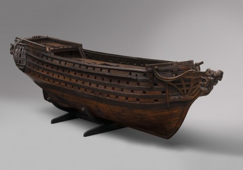 XIXe siècle - Maquette de navire français de ligne de la classe Océan