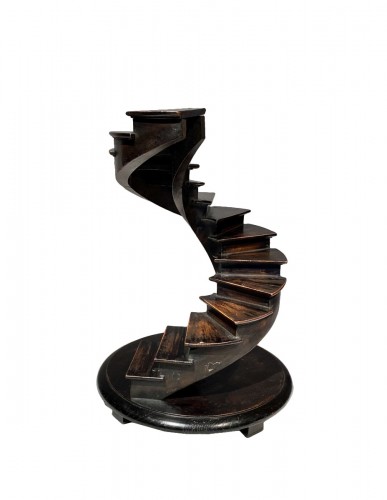 Spiral Staircase model , late 19th. century