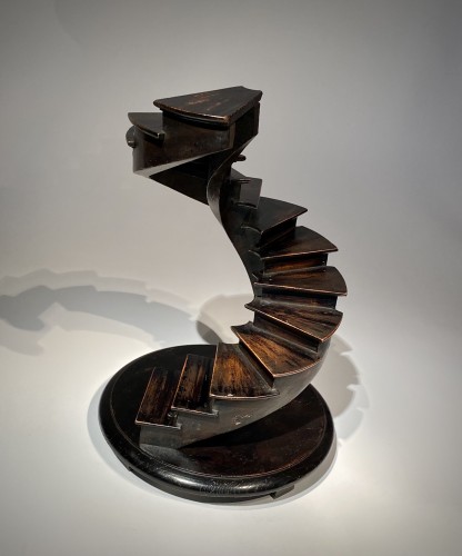 19th century - Spiral Staircase model , late 19th. century