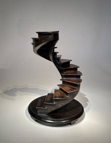 Spiral Staircase model , late 19th. century - Napoléon III