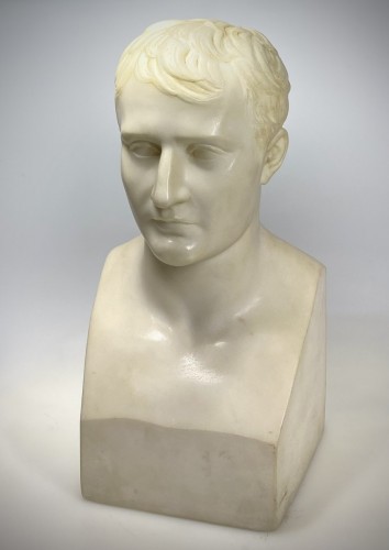 Sculpture Sculpture en Marbre - Buste de Napoléon Ier