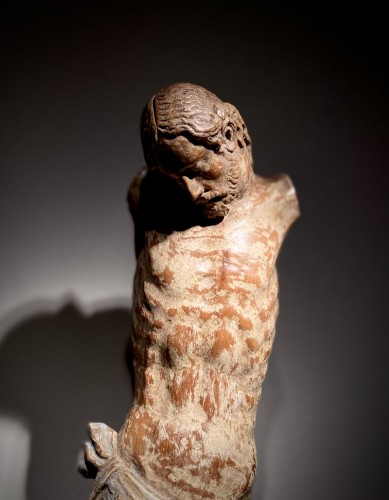 Religious Antiques  - Italian renascence wooden Cristo morto