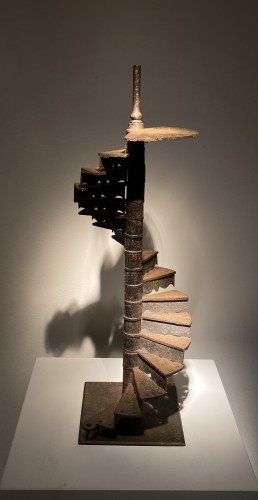 Model of a Colimaçon staircase - Curiosities Style Napoléon III