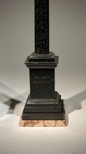 Pair of Grand Tour Obelisks - 