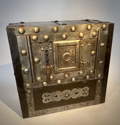 Cassaforte - Strongbox, Italy early 19th century - Curiosities Style Restauration - Charles X